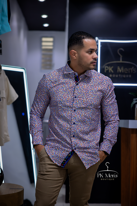 Micro Print Shirt