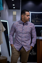 Micro Print Shirt